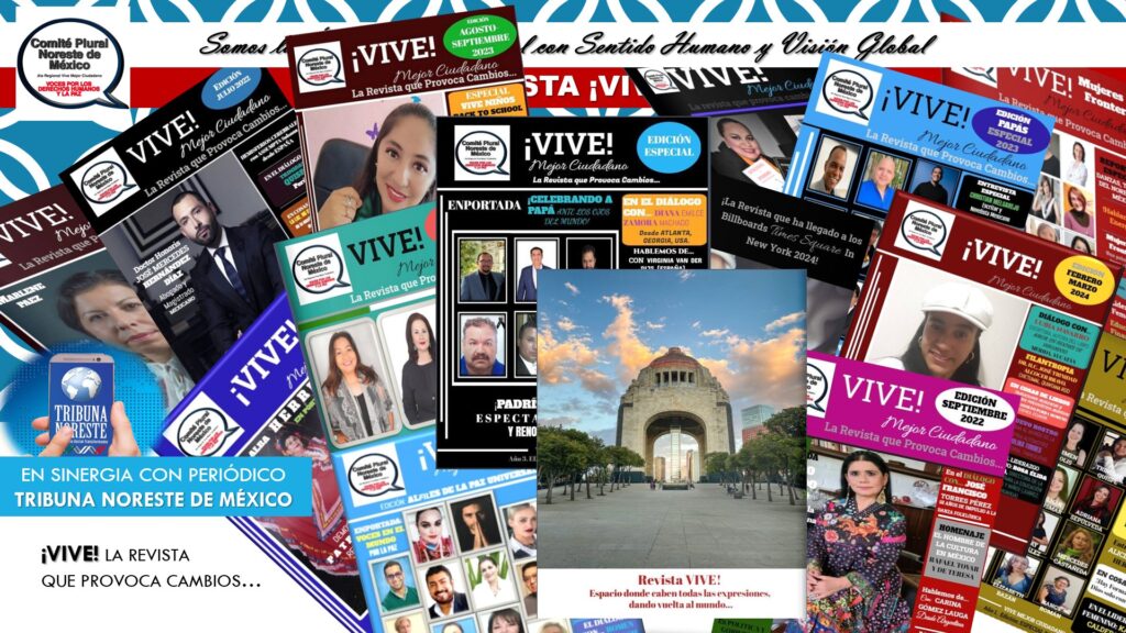 PRÓXIMO LANZAMIENTO REVISTA ¡VIVE! EDICIÓN REVOLUCIÓN 2024